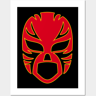 Luchador mask Lucha Libre Wrestling Posters and Art